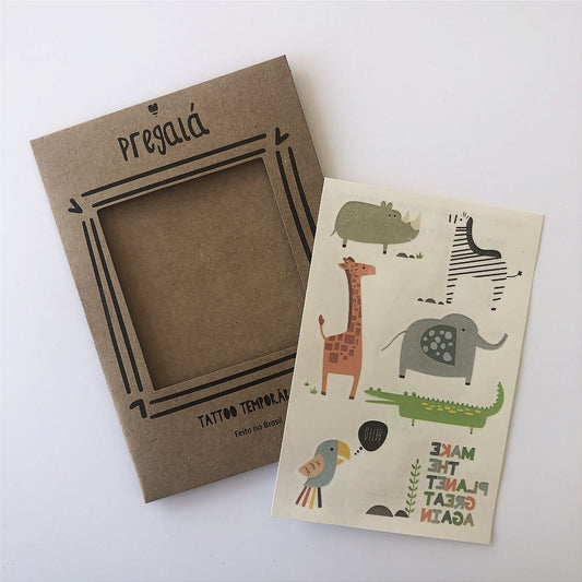 Tattoo Temporária Safari