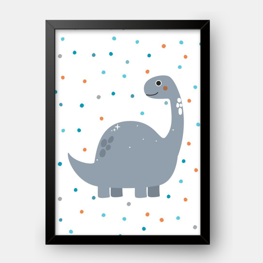 Quadro Infantil Braquiossauro