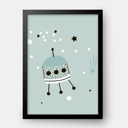 Quadro Infantil OVNI