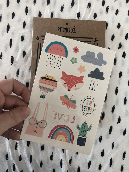 Tattoo Temporária Fofuras