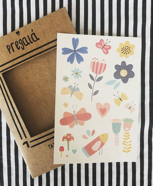 Tattoo Temporária Meu Jardim