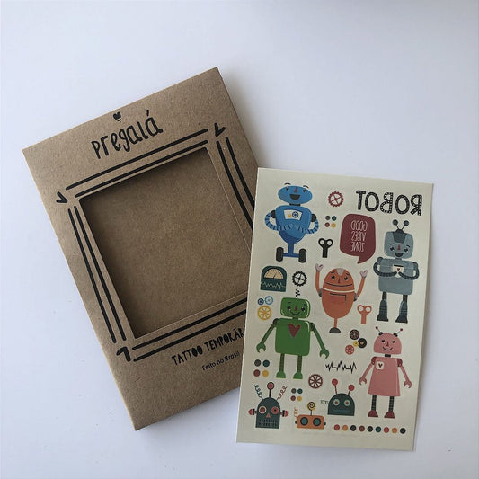 Tattoo Temporária Robôs