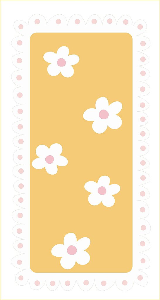 Playmat Flor e Renda
