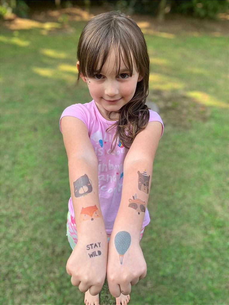 Tattoo Temporária Camping