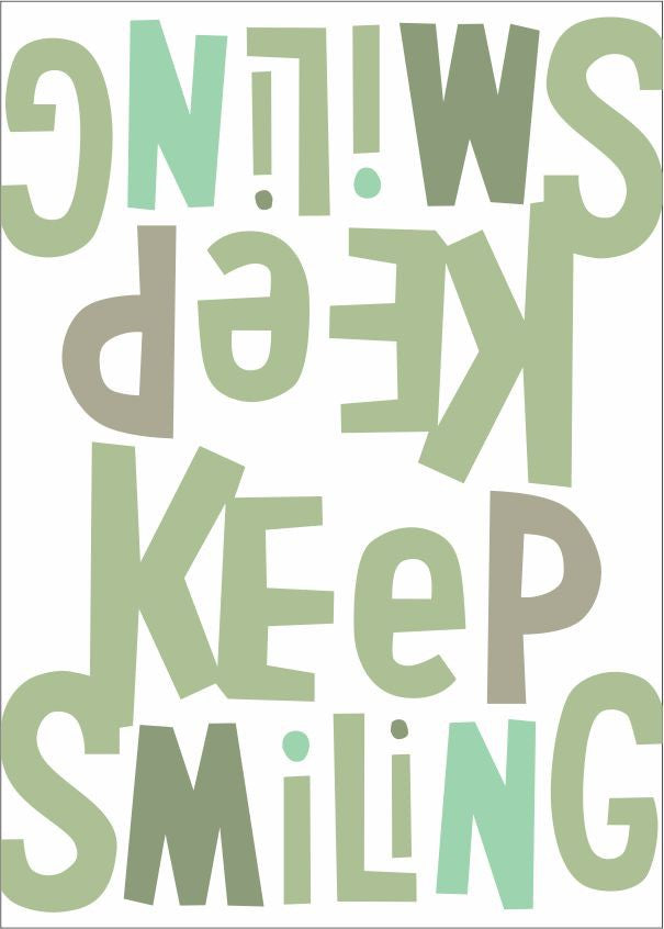 Quadro Infantil Keep Smiling