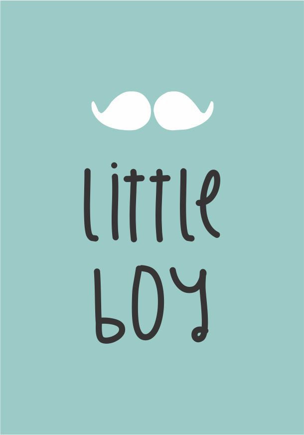 Quadro Infantil Little Boy