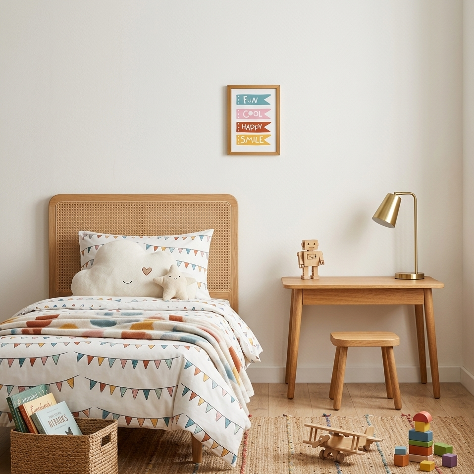 Quadro Infantil Fun Cool Happy Smile
