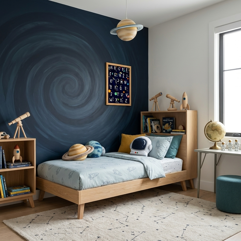 Quadro Infantil ABC ilustrado
