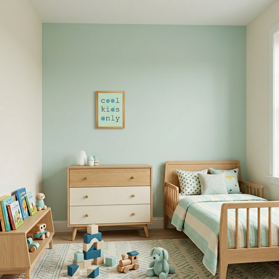 Quadro Infantil Cool Kids Only Azul