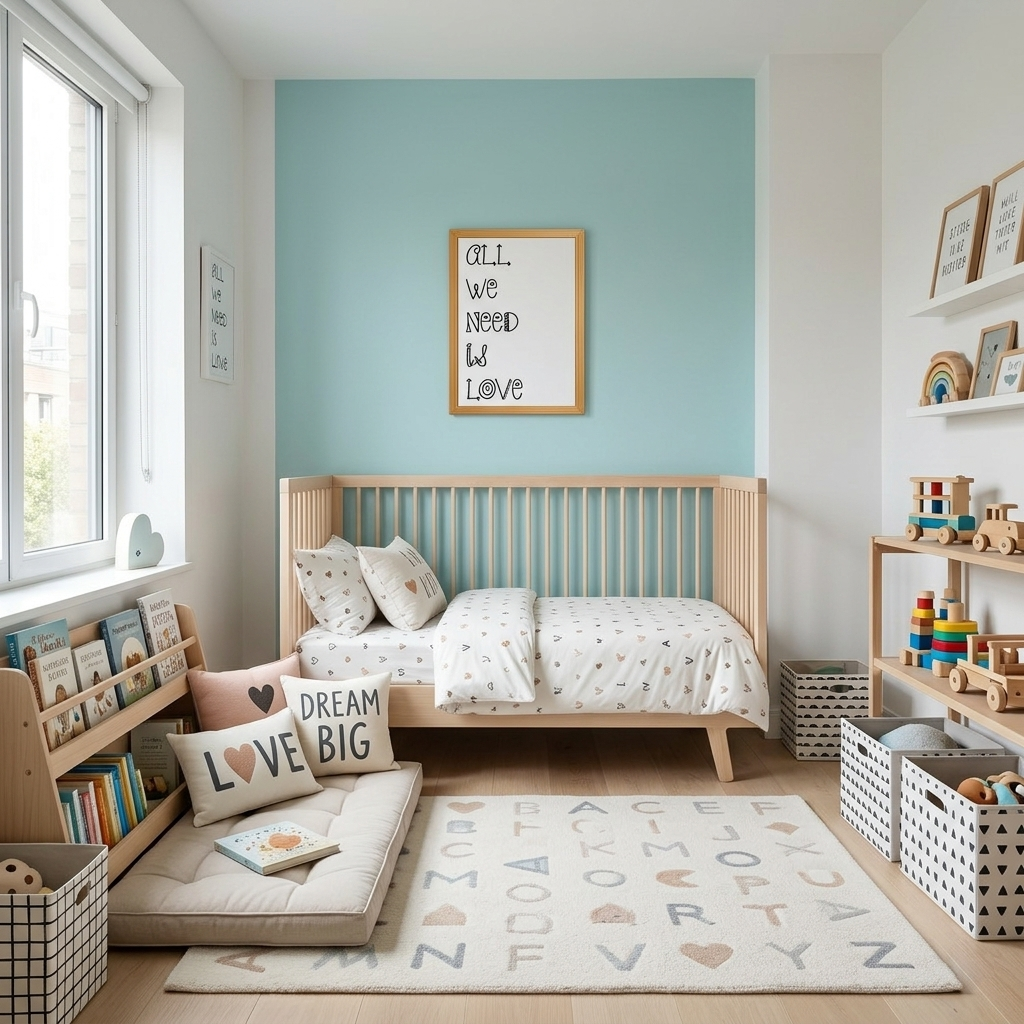 Quadro Infantil All You Need is Love