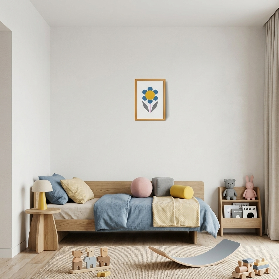 Quadro Infantil Girassol