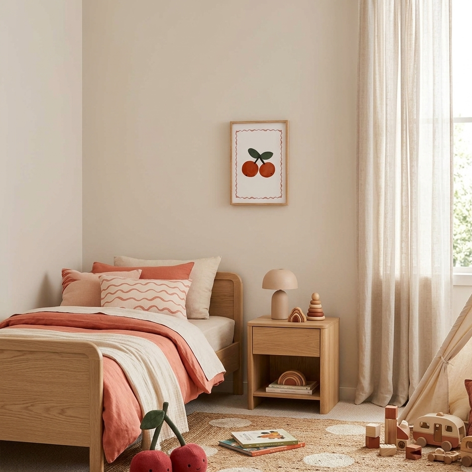 Quadro Aquarelado Cherry