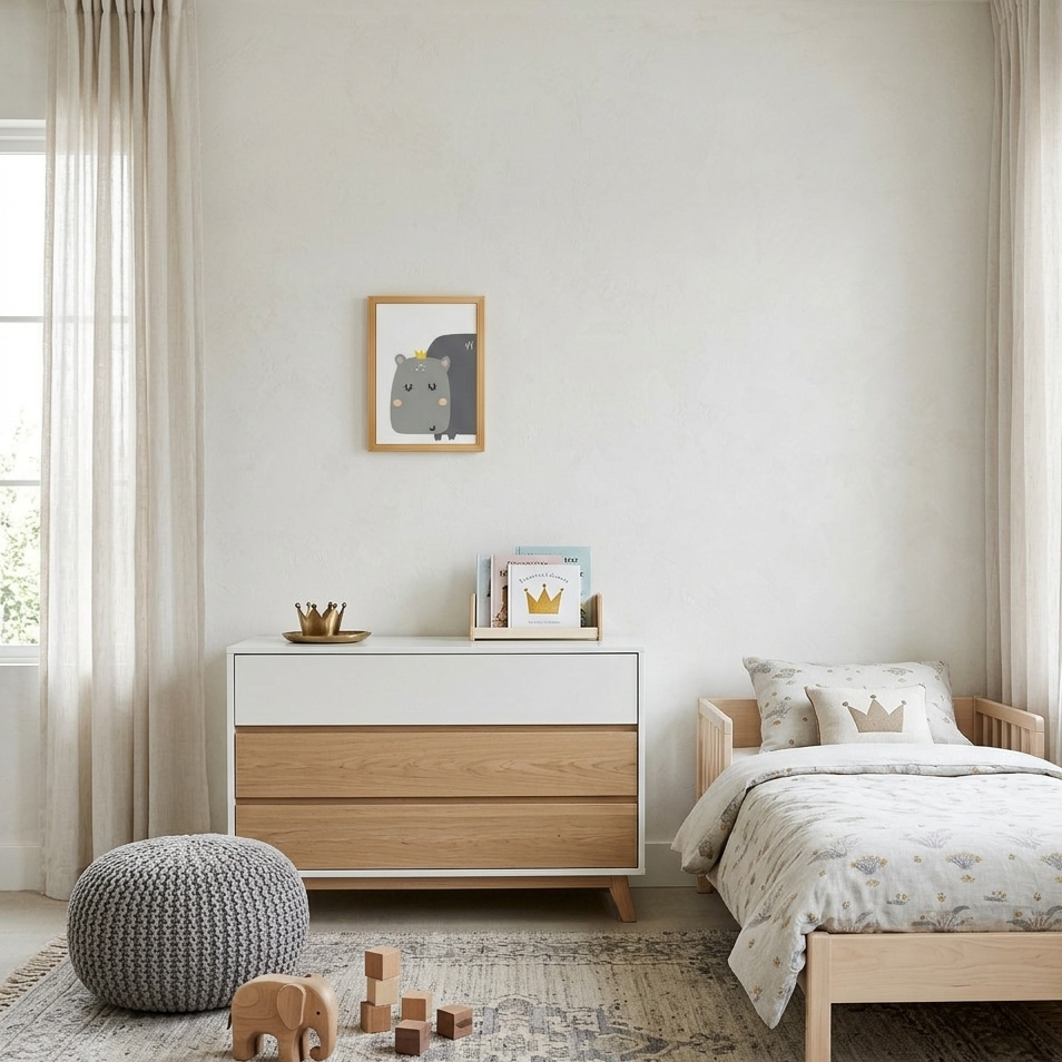 Quadro Infantil Hipopótamo Coroa