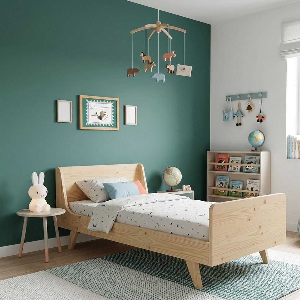 Quadro Infantil Bonjour