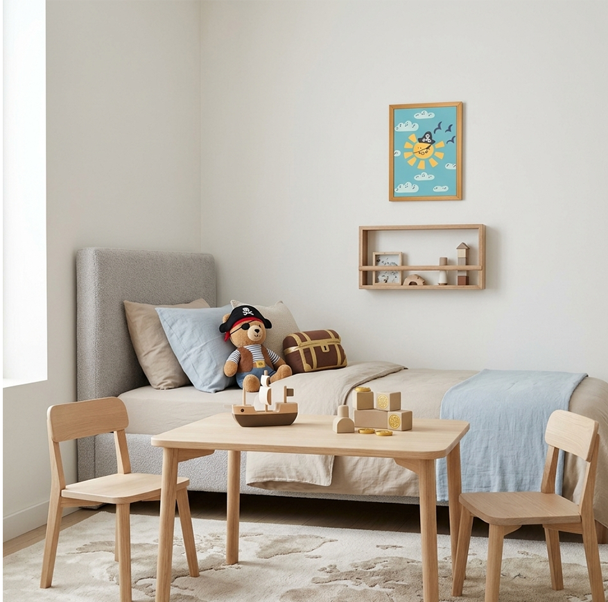 Quadro Infantil Sol de pirata