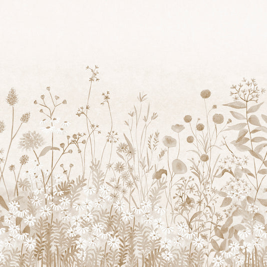 Papel de Parede Jardim Repleto