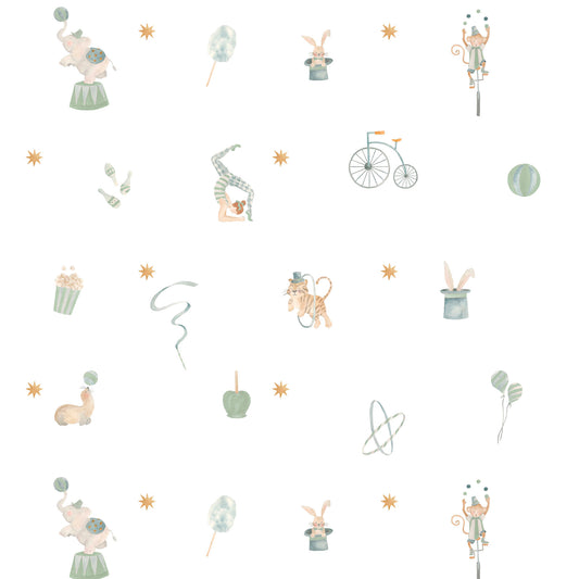 Papel de Parede Circo Divertido