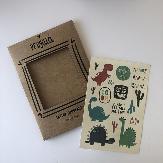 Tattoo Temporária Dinos