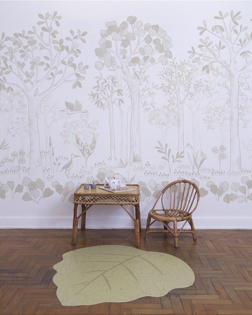 Papel de Parede Painel Aguapés