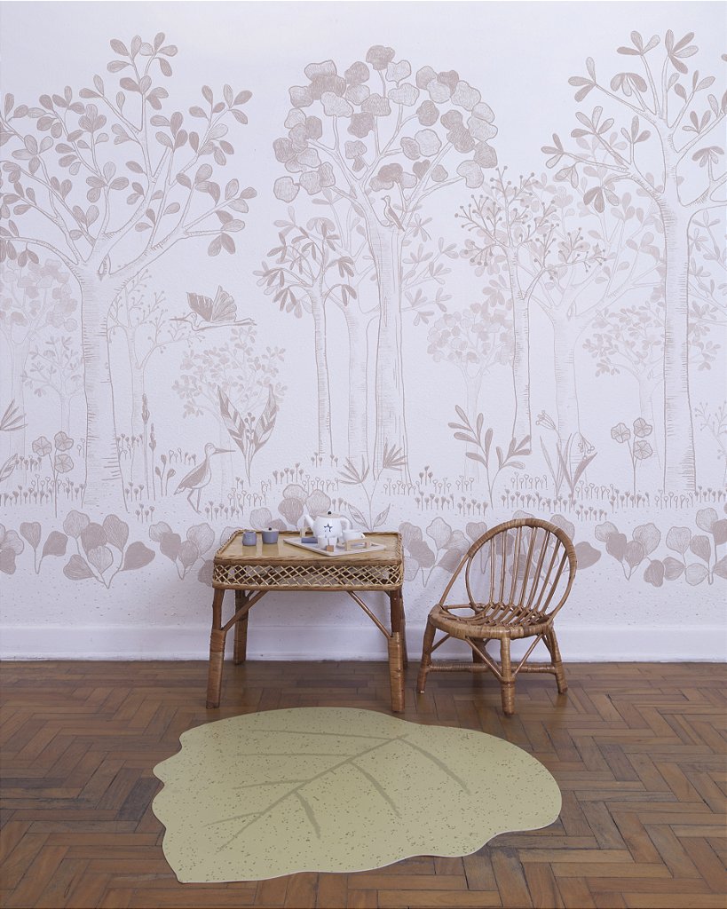 Papel de Parede Painel Aguapés