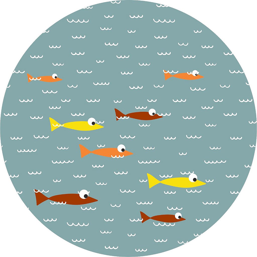 Tapete Playmat Cardume