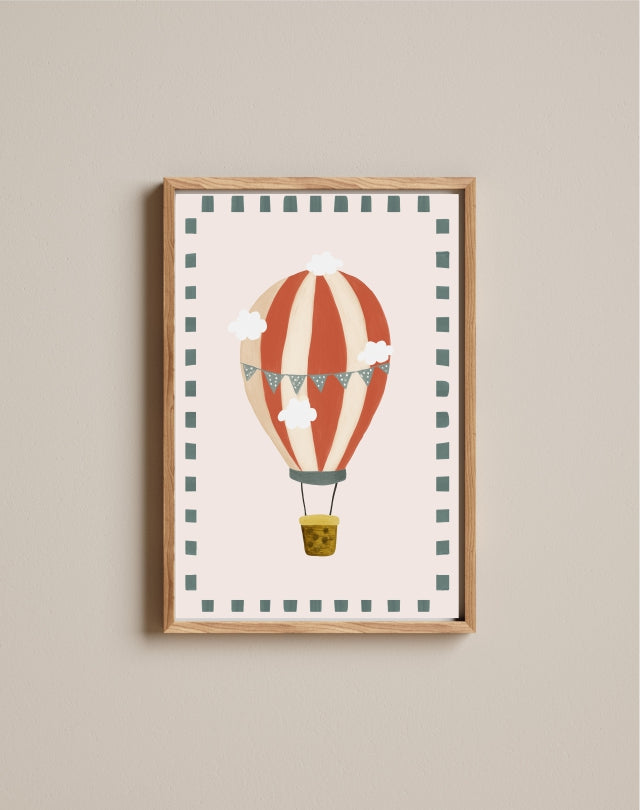 Quadro Aquarelado Balão