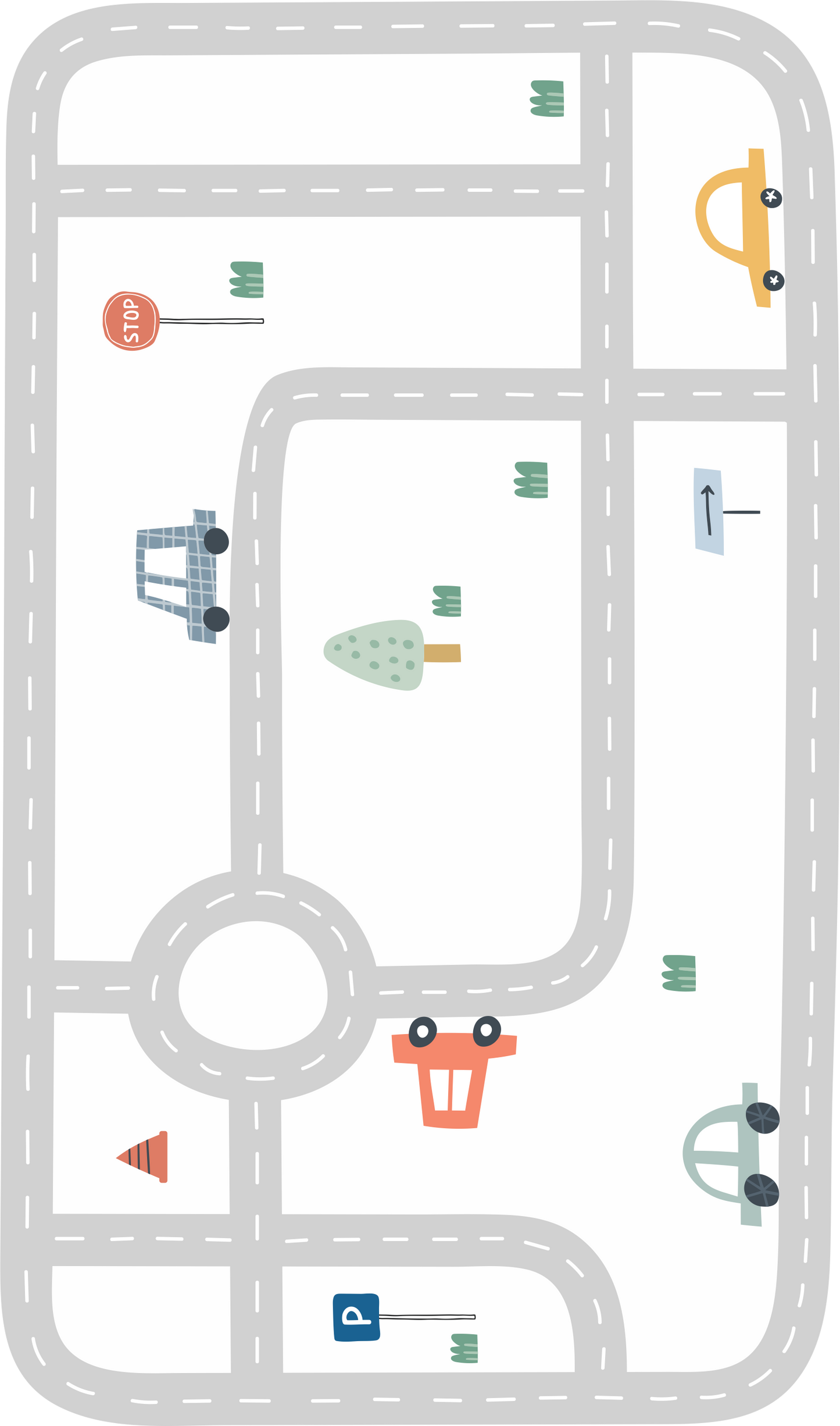 Playmat Pistinha de Corrida
