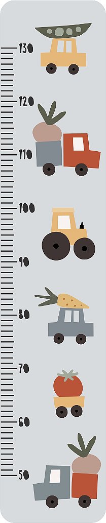 Régua de Crescimento Fazendinha