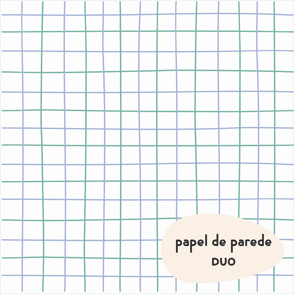 Papel de Parede Grid Duo