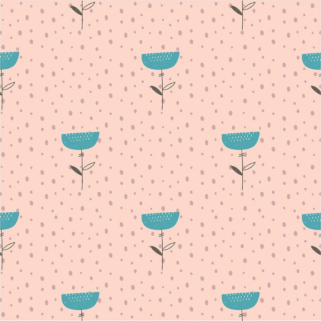 Papel de Parede Tulipa