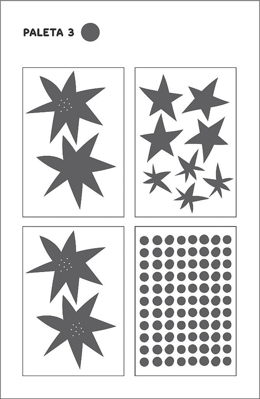 Adesivo de Parede Estrelar