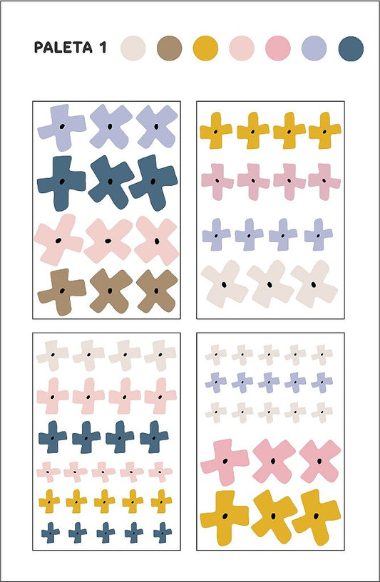 Adesivo de Parede Trevos