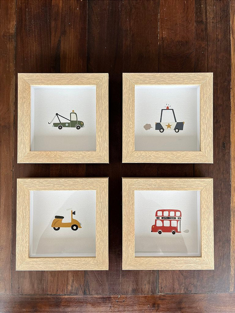 Kit Composição Caixa - Carrinhos