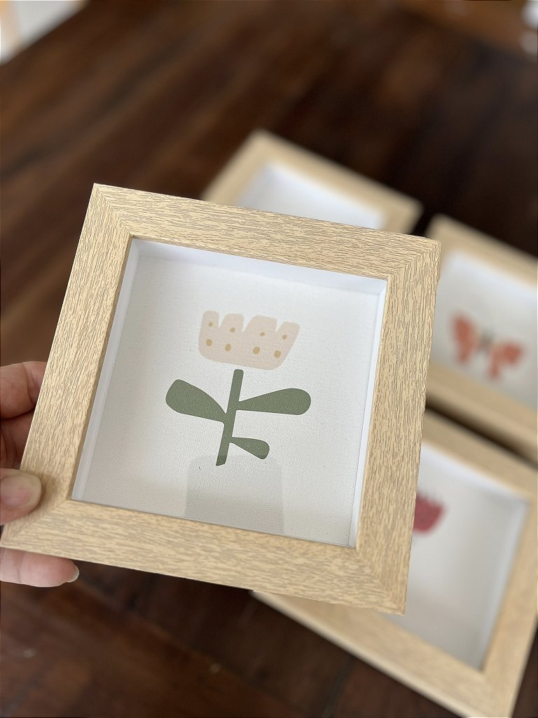 Kit Composição Caixa - Borboletas e Flores
