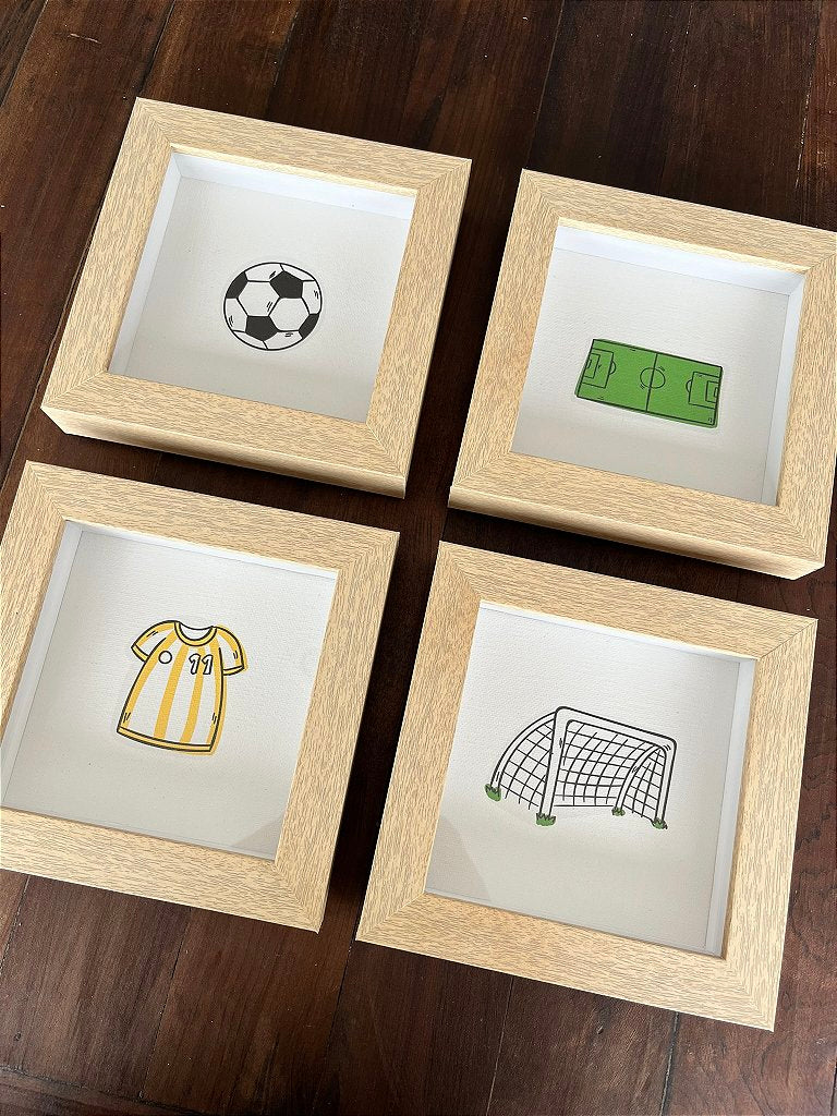 Kit Composição Caixa - Futebol