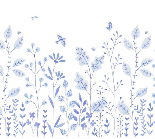 Papel de Parede Porcelana Jardim