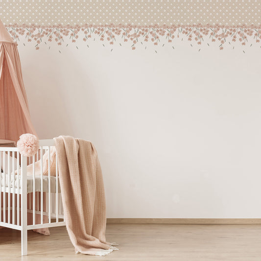 Papel de Parede Edimburgo Treliça Roda Teto