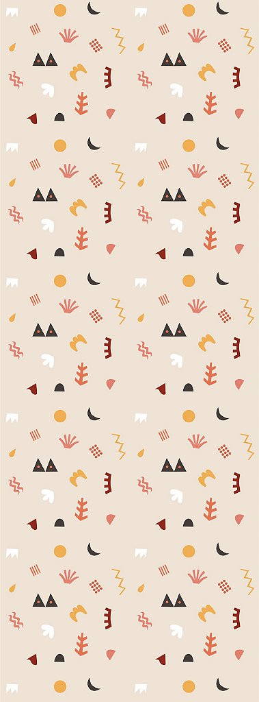 Papel de Parede Abstrato Formas