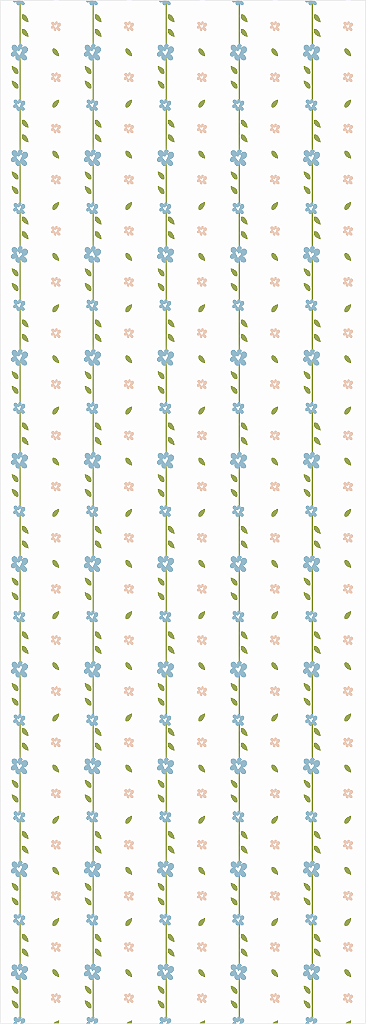 Papel de Parede Folk - Cordão Floral