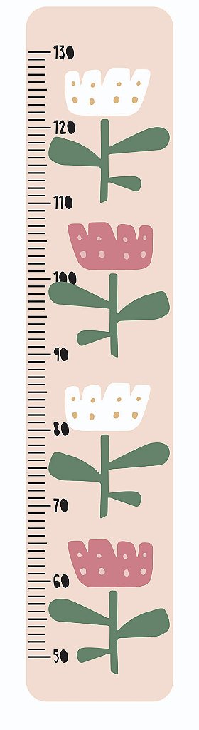 Régua de Crescimento Tulipas