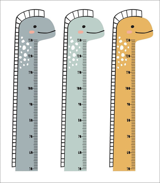 Régua de Crescimento Meu Dinossauro