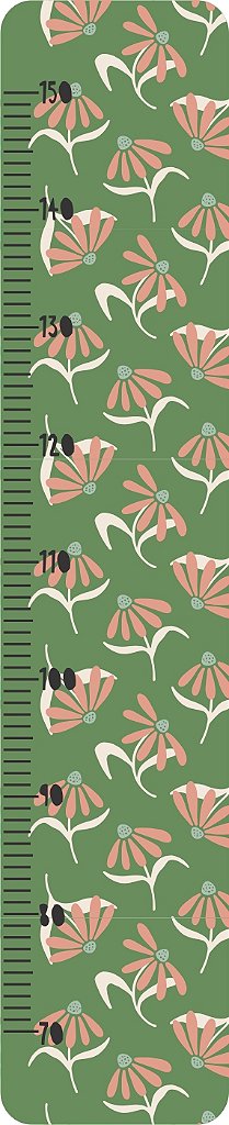 Régua de Crescimento O meu jardim Margaridas