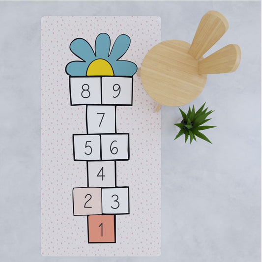 Tapete Playmat Amarelinha A Flor