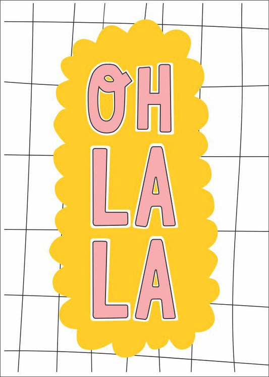 Quadro Infantil Oh la la