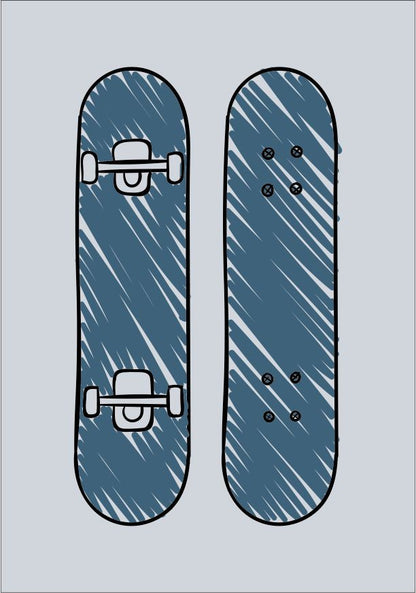 Quadro Infantil SK8