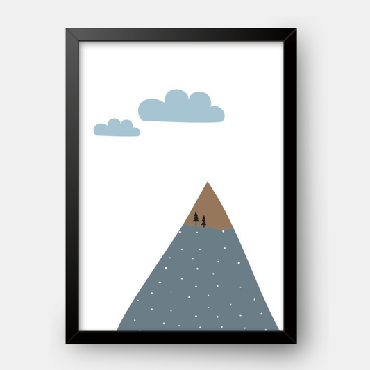 Quadro Infantil Montanha