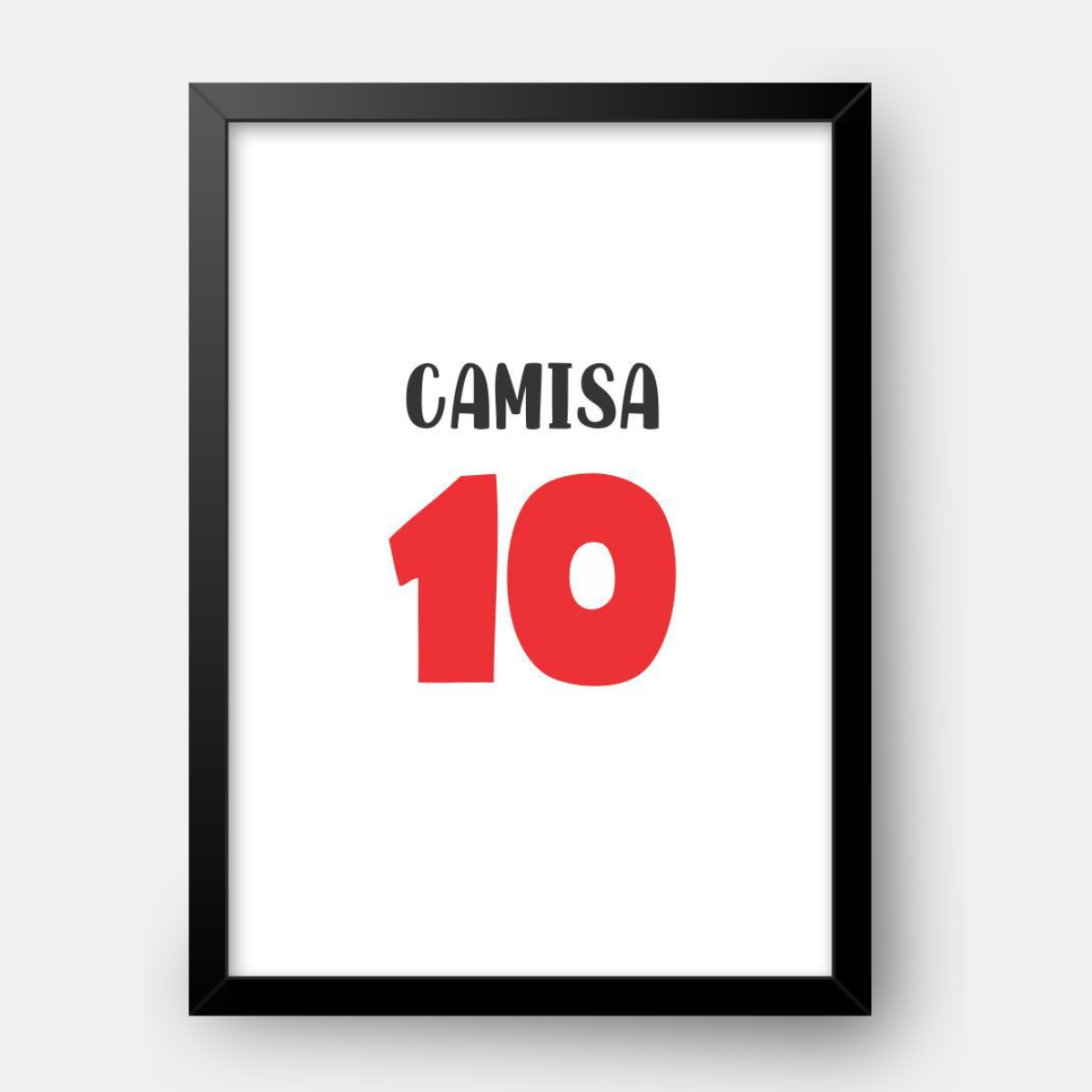 Quadro Infantil Camisa 10