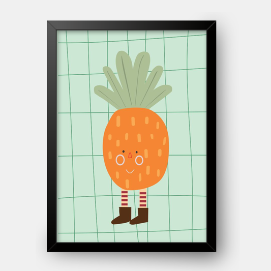 Quadro Infantil abacaxi