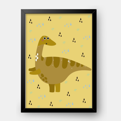 Quadro Infantil Bractossauro