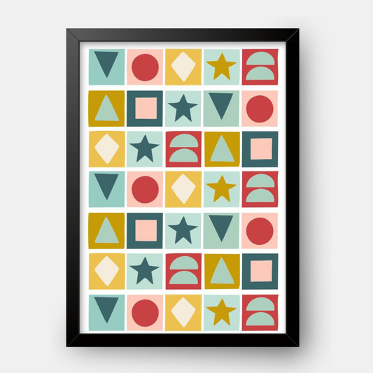 Quadro Infantil Formas
